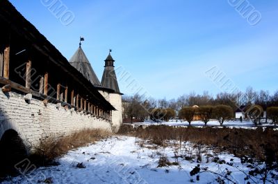 Russian stronghold in winter 2008