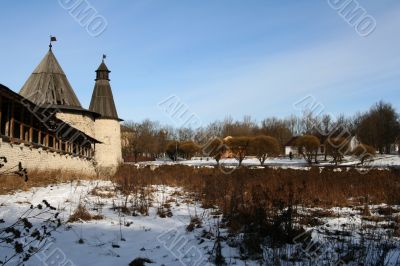 Russian stronghold in winter 2008