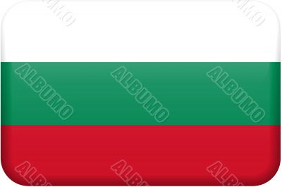 Bulgarian Flag Button
