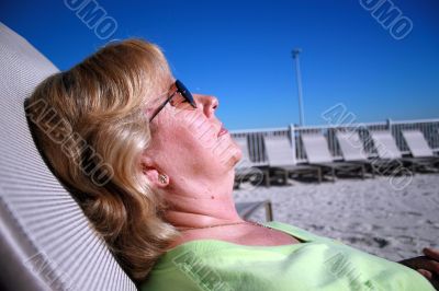 Woman Relaxing