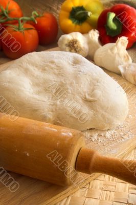 pizza dough and ingredients pizza dough and ingredients