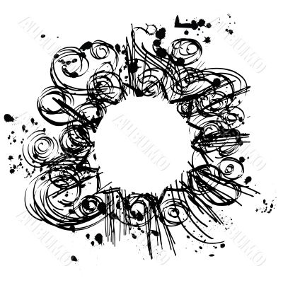 hand drawn ornate border hand drawn ornate border