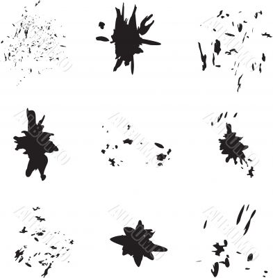 splatter marks splatter marks
