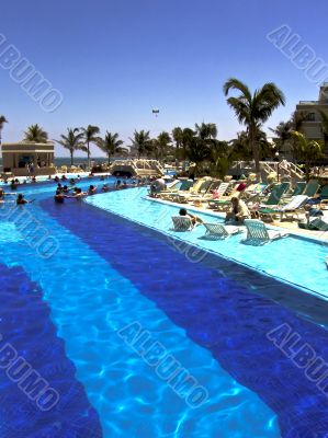 Swimming Pool in Luxurious Tourist Resort