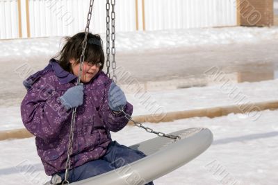 Girl Swinging Girl Swinging