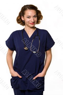 Friendly nurse