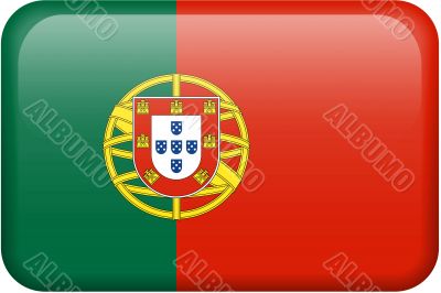 Portugal Flag Button