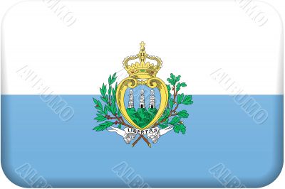 San Marino Flag Button