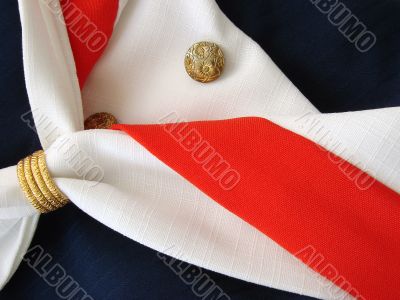 sailor blouse abstract