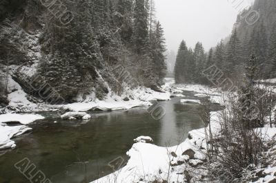 Winter landscape, Switzerland