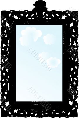 Sky in the mirror Sky in the mirror