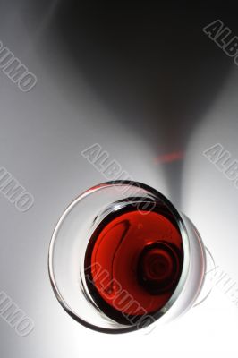 Wine with shadow Wine with shadow