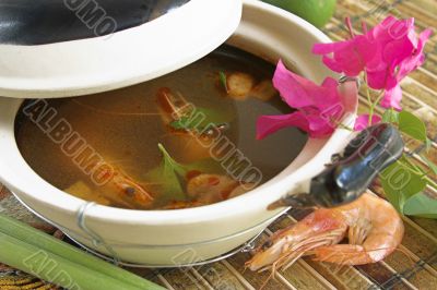 thai Tom Yum soup