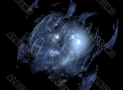 Blue sphere Blue sphere