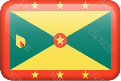 Grenada Flag Button