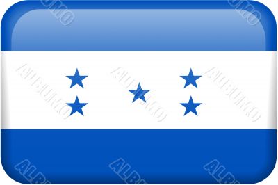 Honduras Flag Button