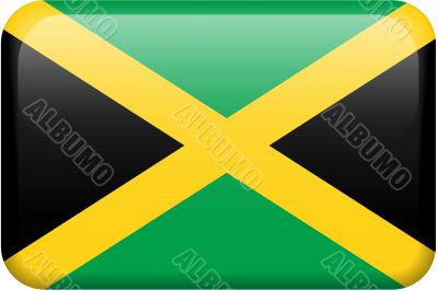 Jamaica Flag Button