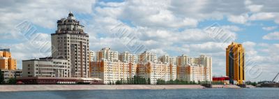 Quay of capital of Astana
