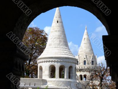 Fishermen`s bastion in Budapest