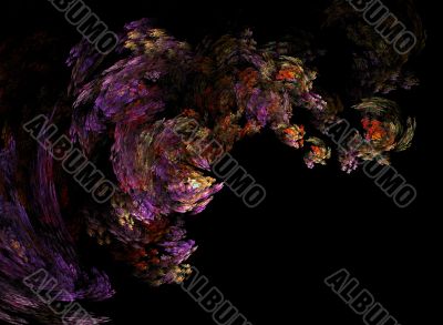 Tornado from is flowering Tornado from is flowering