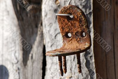 Rusty hardware