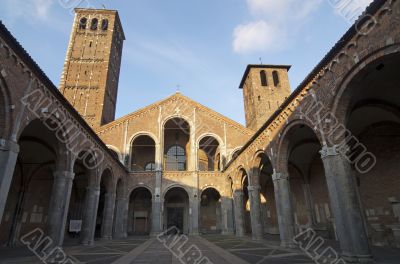 Milan - Sant`Ambrogio Church