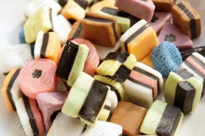 Allsorts liquorice candies