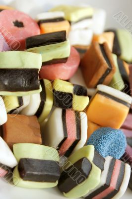 Allsorts liquorice candies