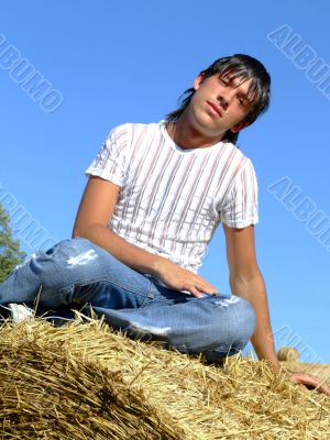 Boy in the country