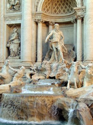 Trevi fountain