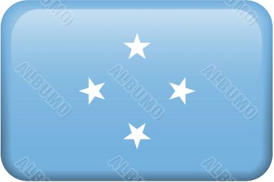Micronesia Flag Button