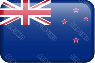 New Zealand Flag Button