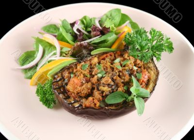 Stuffed Egg Plant Stuffed Egg Plant