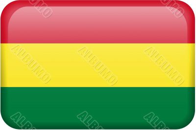 Bolivia Flag Button