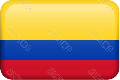 Colombia Flag Button