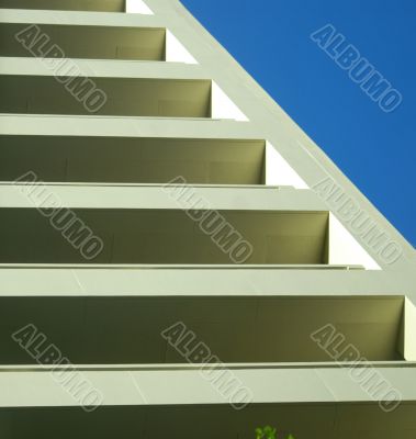 Abstract Balconies turn Stairs 1