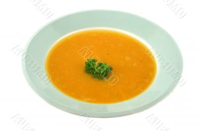 Bowl Of Pumpkin Soup Bowl Of Pumpkin Soup