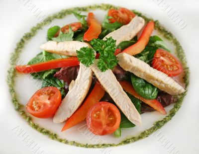 Chicken Pesto Salad Chicken Pesto Salad