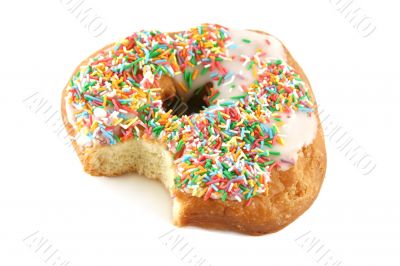 Doughnut With Hundreds And Thousands Doughnut With Hundreds And Thousands