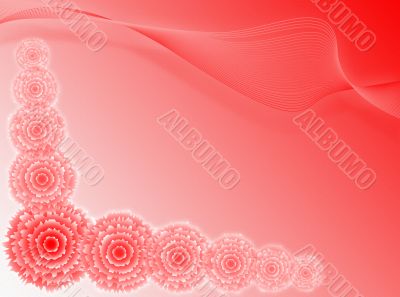 Red flowers backdrop Red flowers backdrop