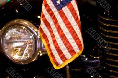 flag waving