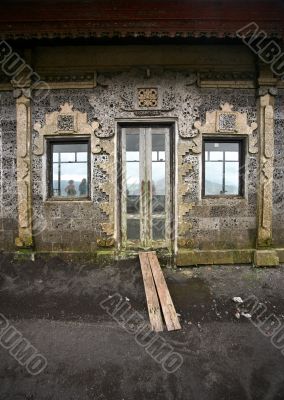 Old-fashioned door