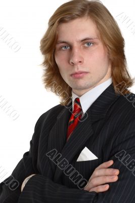 businessman in a suit
