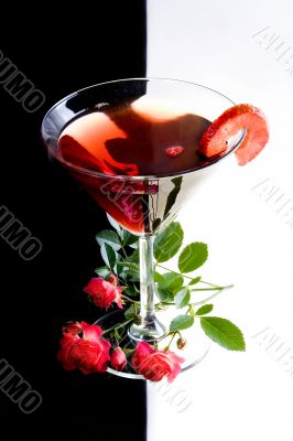 wine &amp;  Strawberry