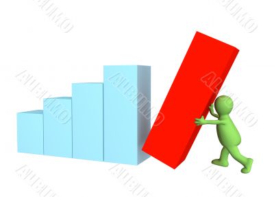 3d puppet, establishing last column of the diagram 3d puppet, establishing last column of the diagram