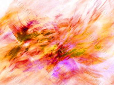 Autumnal colours abstract