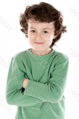 Portrait of a handsome boy Portrait of a handsome boy