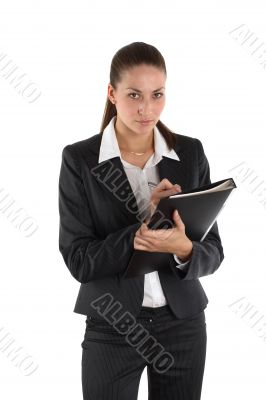 girl with file 2