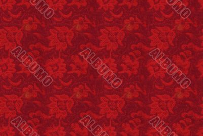 Seamless backgorund: retro floral texture