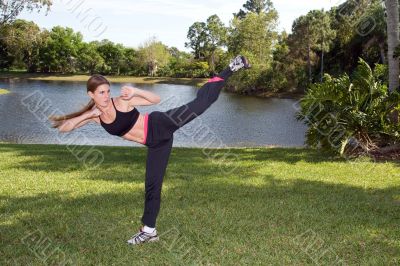 Martial Arts Woman